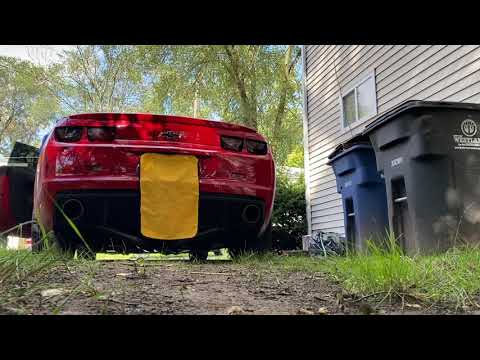 2013 Camaro ss Long Tube Headers 3in Exhaust with X-Pipe & Burnout