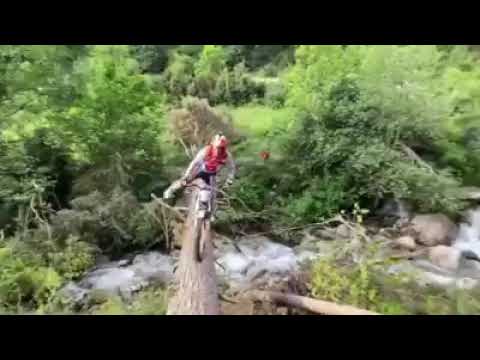 Training on wood for Toni bou