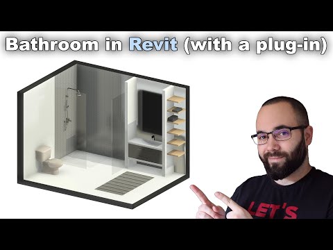 Bathroom in Revit Tutorial (Revit Cabinetry Plug-in)