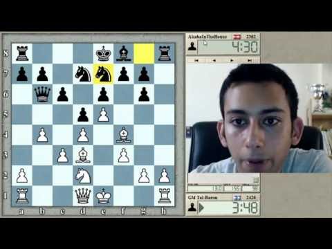 WORST TECHNIQUE EVER | Blitz Chess #67: Tal vs. AkabaInTheHouse (London System)- ICC 5-minute pool