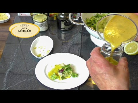 Maracujadressing das ist mein absoluter Lieblings-Salatdressing, Hausmannskost,