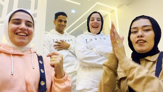 اول ظهور للعرسان ❤ فأجتهم بشهر العسل ????