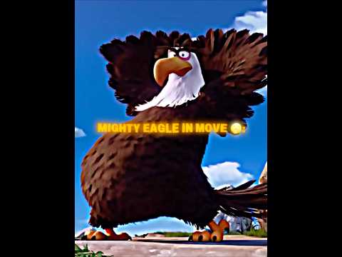 Mighty Eagle Move vs Game 🦅🔥 #shorts #angrybirds2 #cartoons #games
