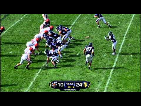 Freshman WR Josh Oliver scores 2 TD's in Wildcat-Bombers Vs. Union-9/29/12