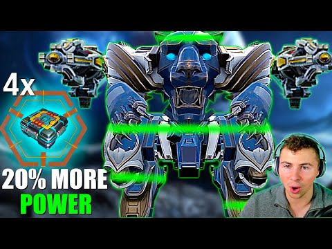 Wait... The Self Fix Units Got A Massive 20% POWER UP... Unlimited Healing | War Robots
