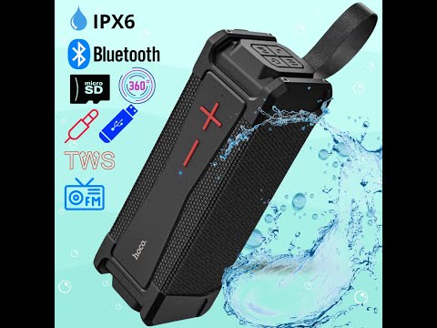 Акустика HOCO Magic sports BT speaker IPX5 HC6 TWS, BT, AUX, FM, TF, USB - фото 1 - id-p2062299602