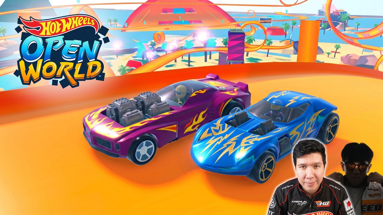 AKU MENCOBA GAME HOTWHEELS RESMI DI ROBLOX.... Hot Wheels Open World