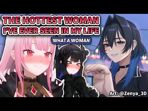 Nerissa and Calli Can’t Stop Praising How Stunning Kronii Looks in Real Life【Hololive EN】