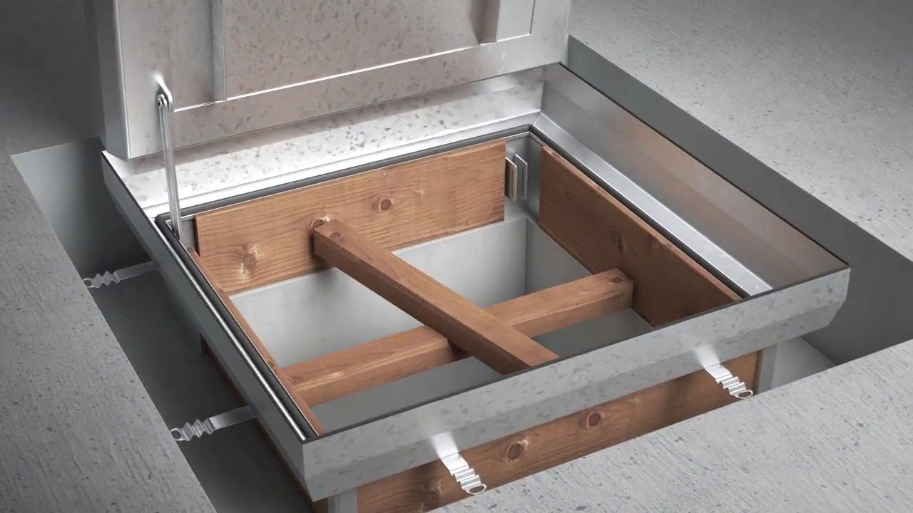 ACO Access Cover UNIFACE ASSIST Instalacija