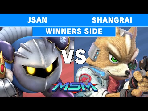 MSM 228 - Jsan (Meta knight) Vs Shangrai (Fox) Winners Pools - Smash Ultimate