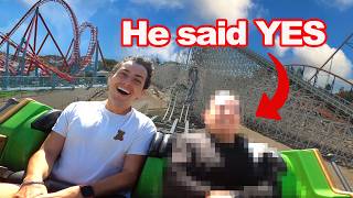 I Randomly Called People Until One Agreed To Go To Six Flags