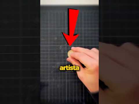 Ele desenha com uma MOEDA! 😮