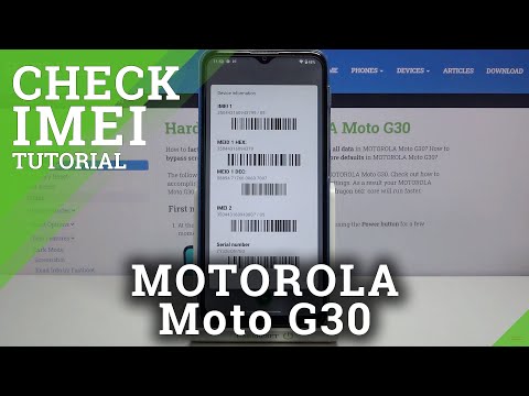 How to Check IMEI and Serial Number in Motorola Moto G30 – Find Detailed Information