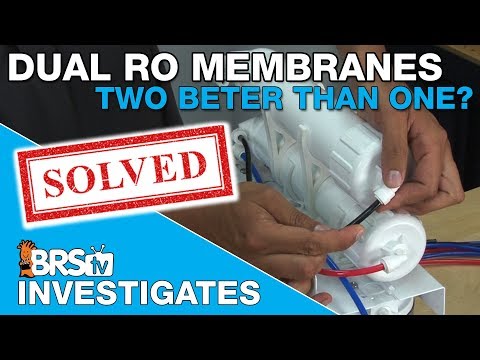 Why would I want two RO membranes instead of one?   | BRStv Investigates