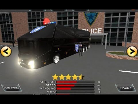 Police bus prison transport 3D - Android Gameplay FHD