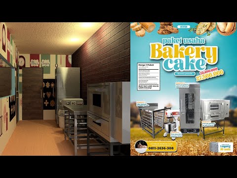 , title : '1 Set Peralatan Memulai Usaha Cake & Bakery Pemula | Trend Bisnis Roti Manis Hingga Kue Ulang Tahun'