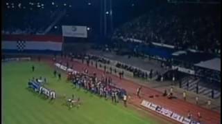 Yugoslavia vs Croatia 1999 - Anthem Yugoslavia 