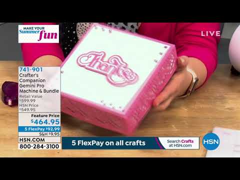 HSN | Crafter's Companion 06.08.2021 - 09 PM