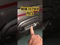 How To Use Operate Ford Passive Antitheft System PATS Keypad 5 Digit Code Location Shorts