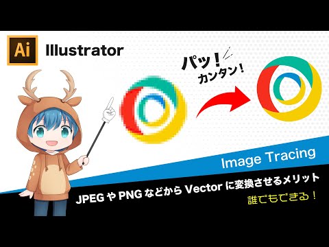 画像をベクター グラフィックスに変換する: 非常に簡単です