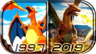 EVOLUTION of CHARIZARD 🔥in Movies Cartoons TV (1997-2019) Pokemon Detective Pikachu charizard scene