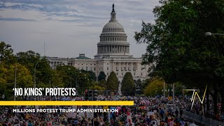 ‘No Kings’ protests gather millions across U.S. against Trump administration