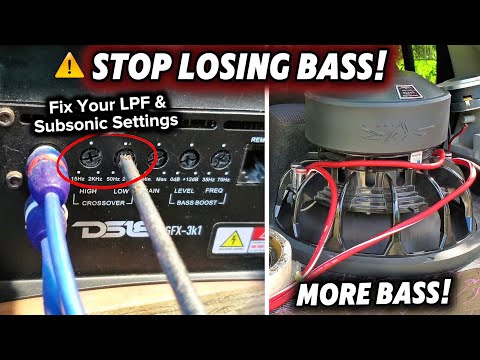 VERLIEREN SIE KEINE BASS-MISCHUNG MEHR! Die besten Subsonic- und LPF-Einstellungen für einen stär...