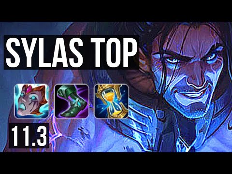 SYLAS vs SETT (TOP) | 6 solo kills, 700+ games | EUW Diamond | v11.3
