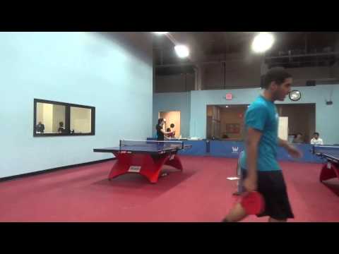 Ackerman, E vs Mugren, A, end of 3rd set