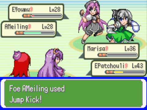 Let's Play Touhoumon World Link: Part 14: Marisa gets trained.