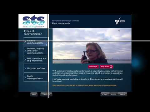 RYA VHF Marine Radio Course | Sea Training Sussex