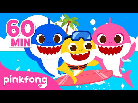 [BEST] Baby Shark in Summer Time | Baby Shark Compilation | Pinkfong Official