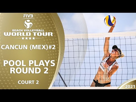 Relive Court 2 | Women & Men's Pool Play - Round 1 | Full Day | 4* Cancun 2021 #2