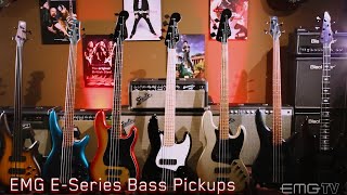 Video thumbnail for EMGtv Presents The New EMG E-Series Bass Pickups by EMGtv