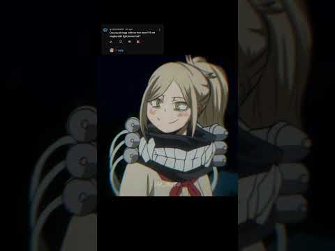 Himiko Toga!! different hair style 😉😉 (you want more?...subscribe 🥺😘) #himikotoga #edit #mha #anime