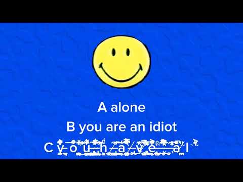 something bad will happen soon eas scenario - #) _(! "?