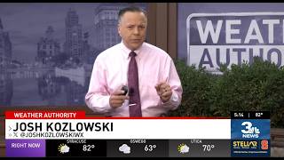 Meteorologist Josh Kozlowski tracking weather for first day of NYS Fair 2026