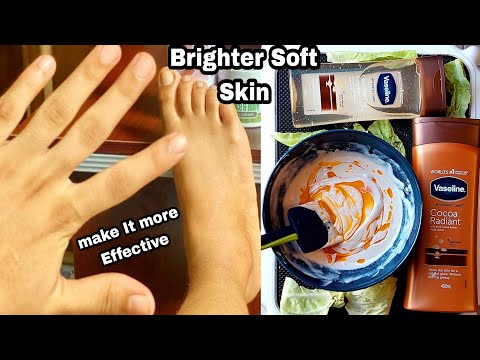 Mix & Effective Vaseline intensive care body lotion & gel oil for a brighter Soft glowing skin tone