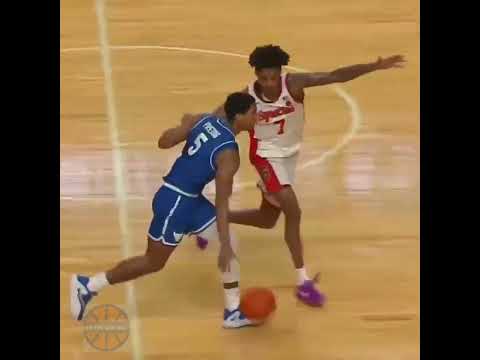 2-way demon: Melo’s son Kiyan Anthony gets buckets and stops his first game for Syracuse