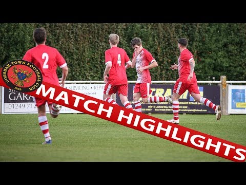 Corsham Town FC 4 V 1 Almondsbury FC - Official Match Highlights