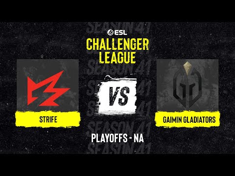 Gaimin Gladiators vs Strife - Map 2 [Mirage] - ESL Challenger League S41 - Playoffs - NA