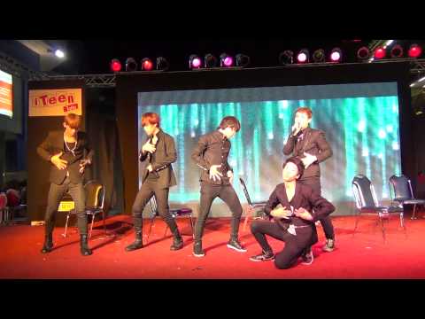 130427 [2] RB Barbaric & CapsLock cover B.A.P @Hello Korea