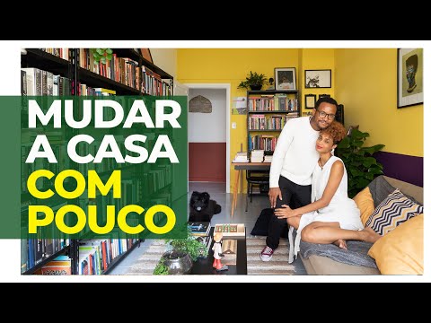 TRANSFORMAÇÃO TOTAL DO APARTAMENTO COM IDEIAS SIMPLES, ECONÔMICAS E BEM COLORIDAS - FICOU INCRÍVEL!!