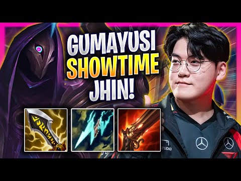 GUMAYUSI SHOWTIME WITH JHIN! - T1 Gumayusi Plays Jhin ADC vs Ashe! | Season 2024