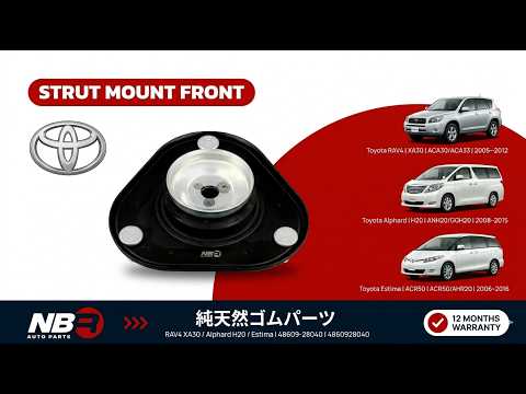 Front Strut Mount TOYOTA RAV4 XA30 / Alphard H20 / Estima 48609-28040 NBR