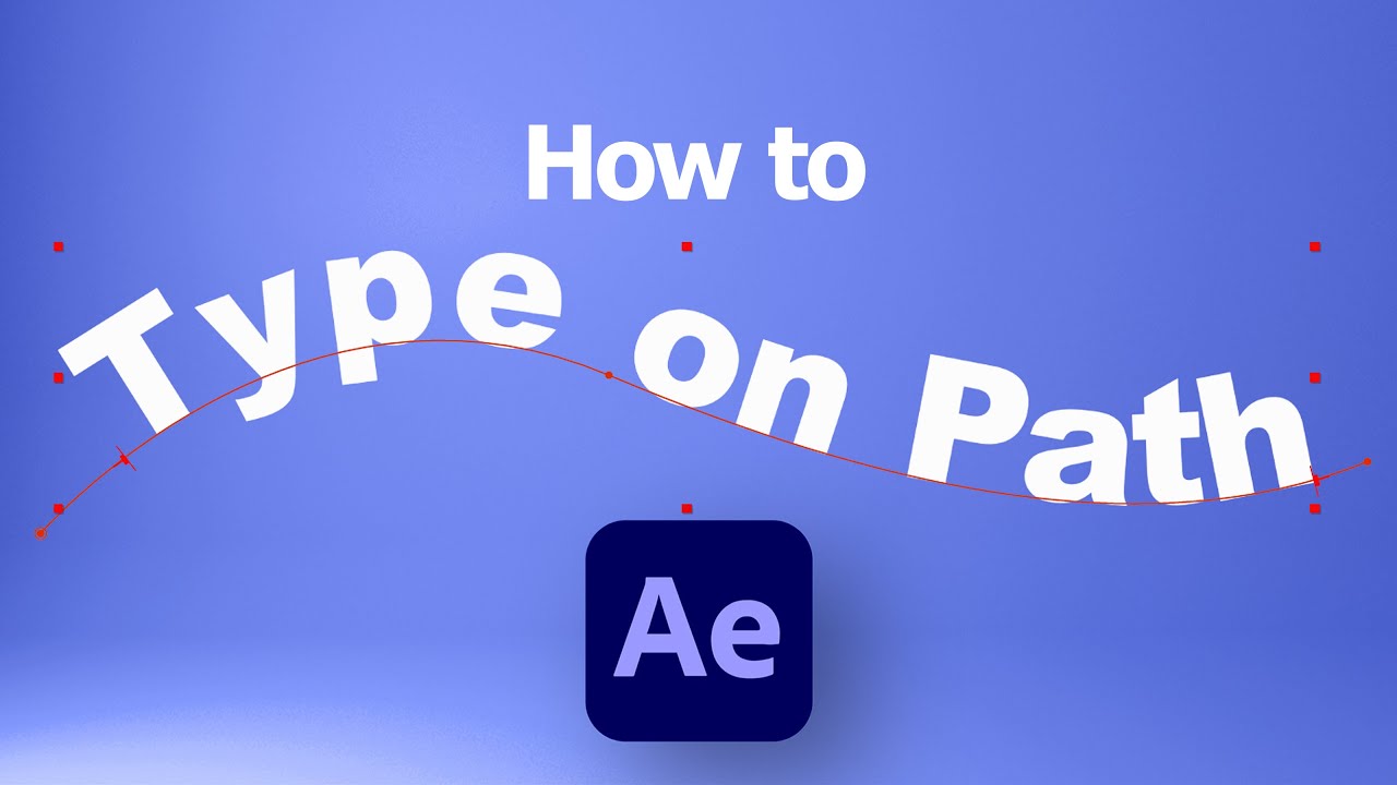 How to type on path in After Effects