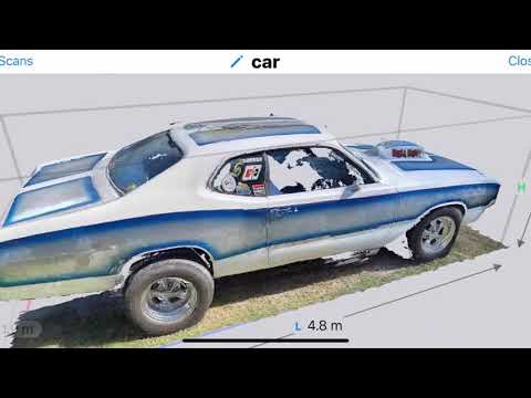 iphone 12 Lidar scan demo