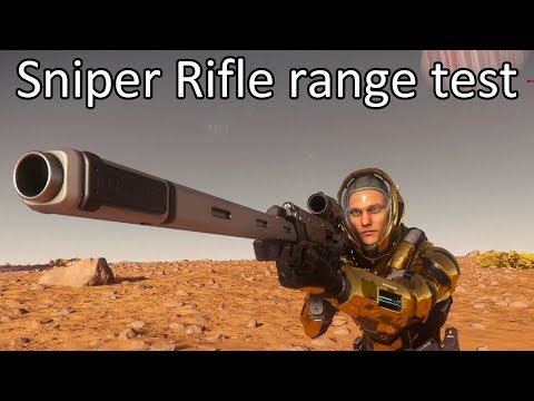 3.8.1 Sniper rifle range test