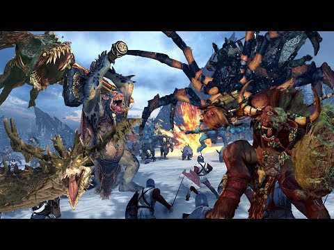 Totalwar Warhammer: MONSTER HUNT - Very Hard ► Throgg VS The Abyssal Shrieker
