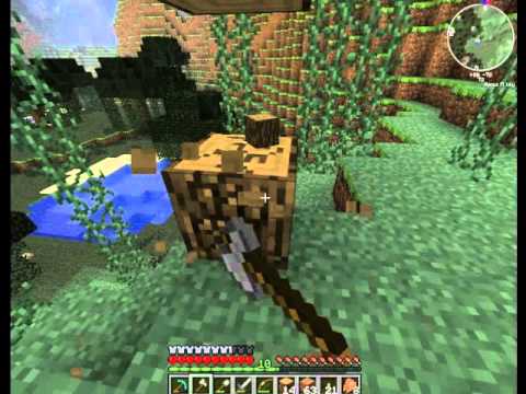 Opa spielt Minecraft 182 - Laubbäume und Riesenloch